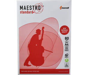 PAPIER A4 Maestro Standard Plus 500ark 80G Białość 161CIE !!! KLASA B !!! - 1 ryza